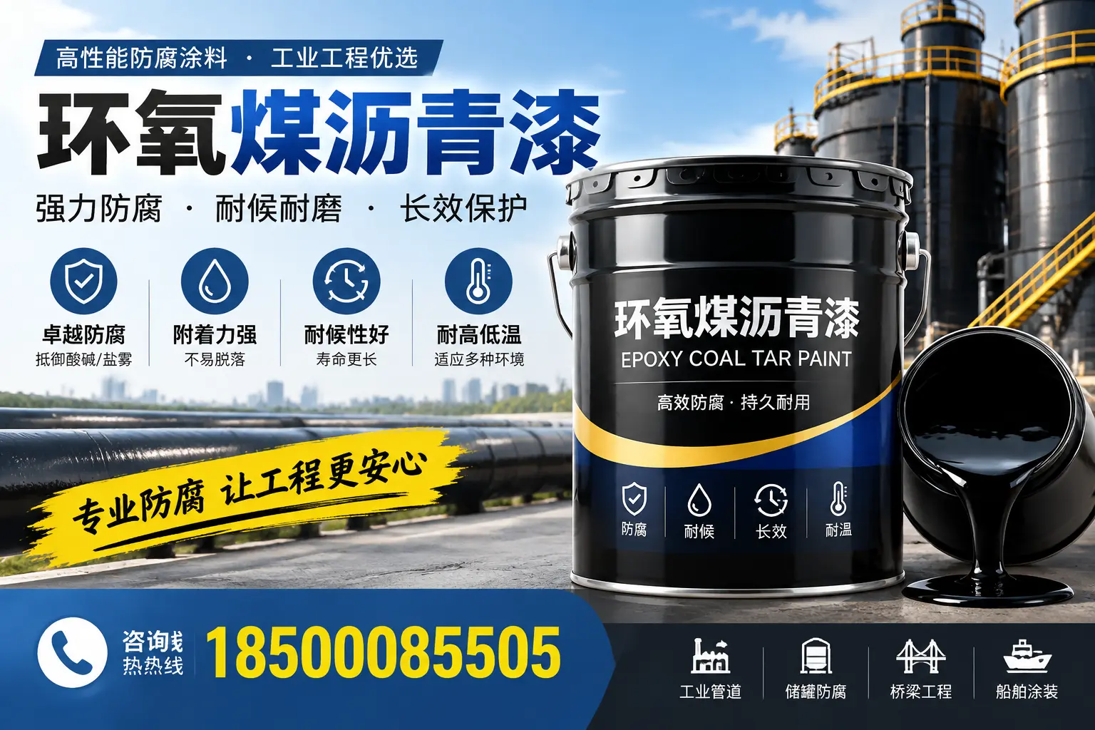 环氧煤沥青漆的施工方法与注意事项,确保在许昌顺利完成